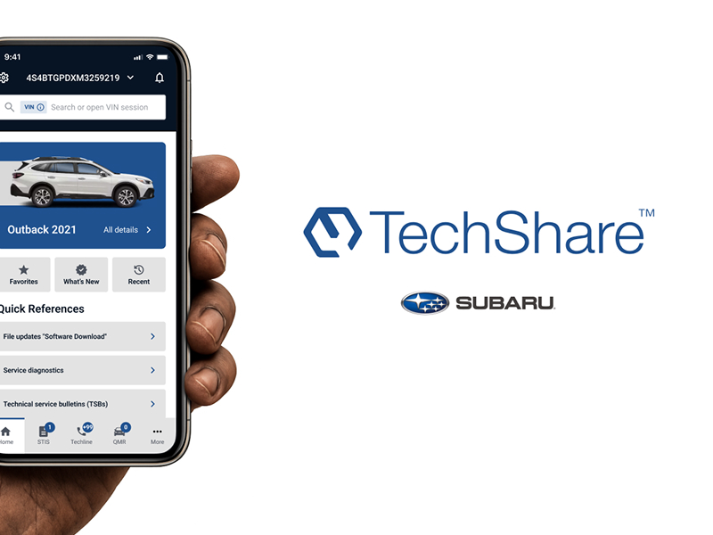 TechShare — Subaru preview